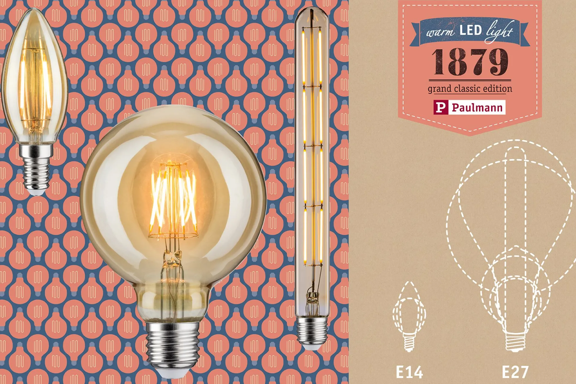 1879 Filament 230V - LED Kerze Non Dim