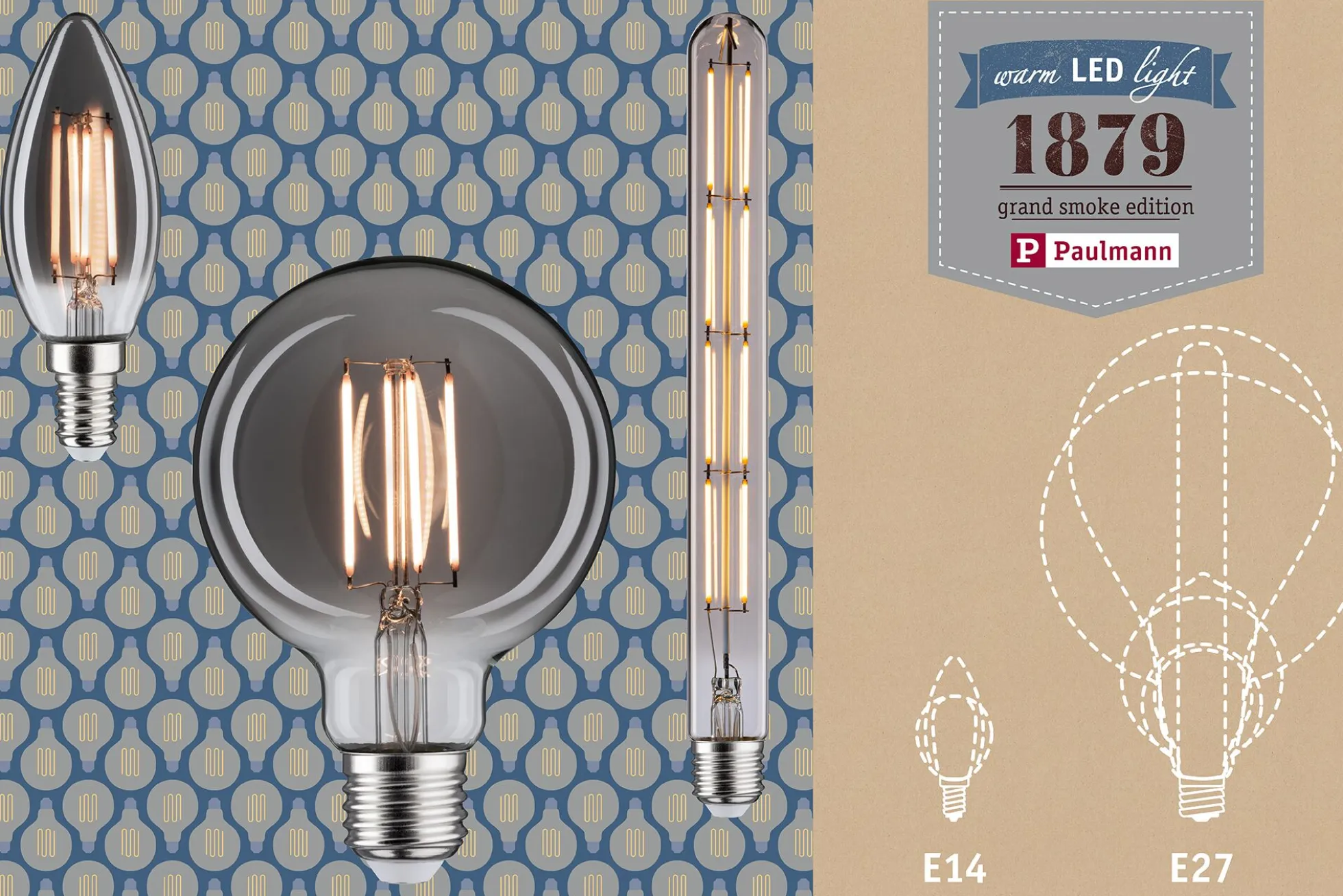 1879 Filament 230V - LED Kolben Dim