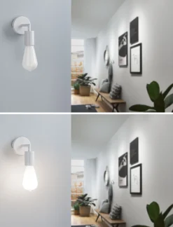 Classic White - LED Kolben ST64 E27
