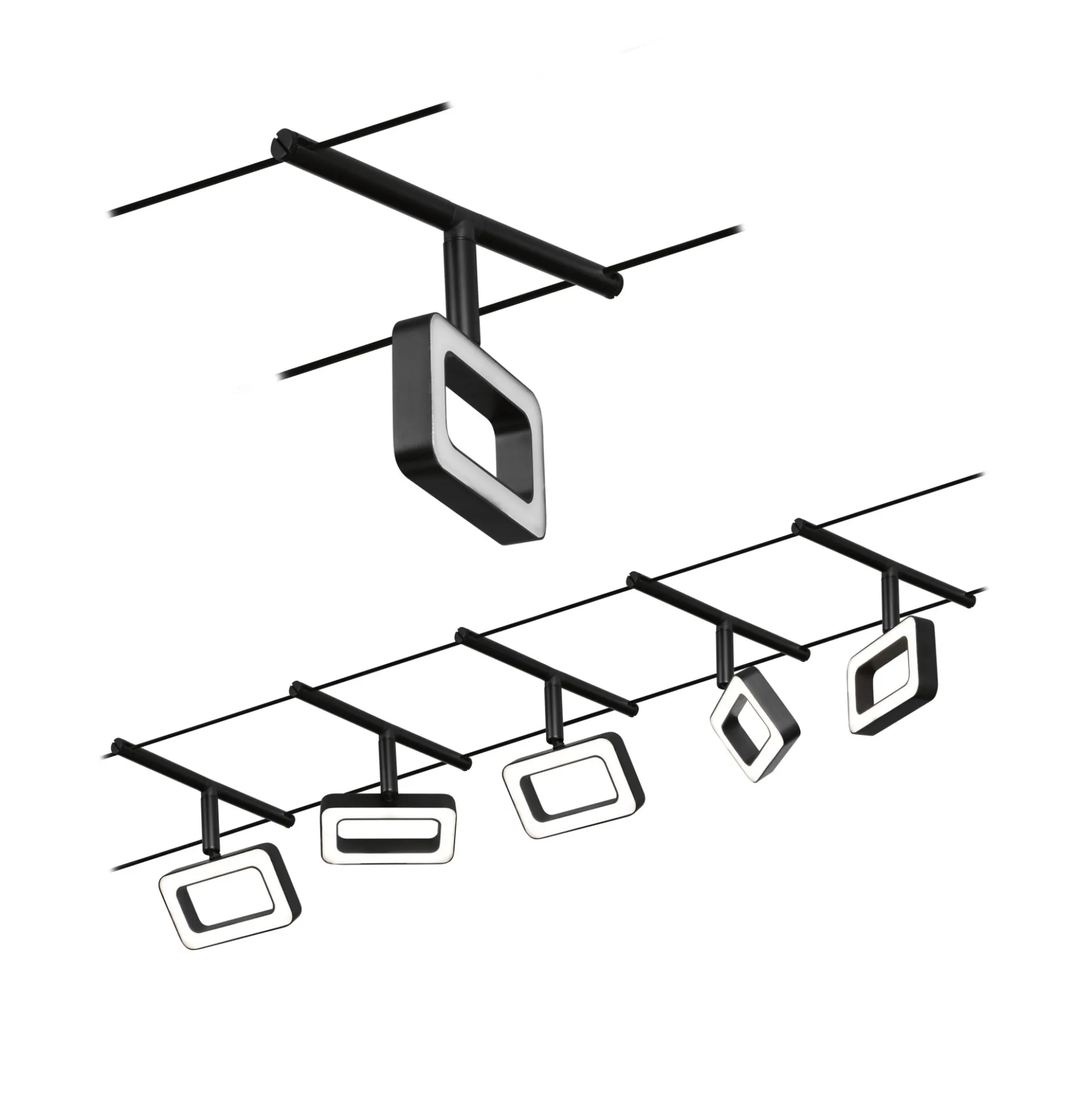 CorDuo LED Seilsystem - Frame Basisset