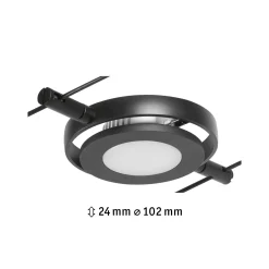 CorDuo LED Seilsystem - RoundMac Einzelspot