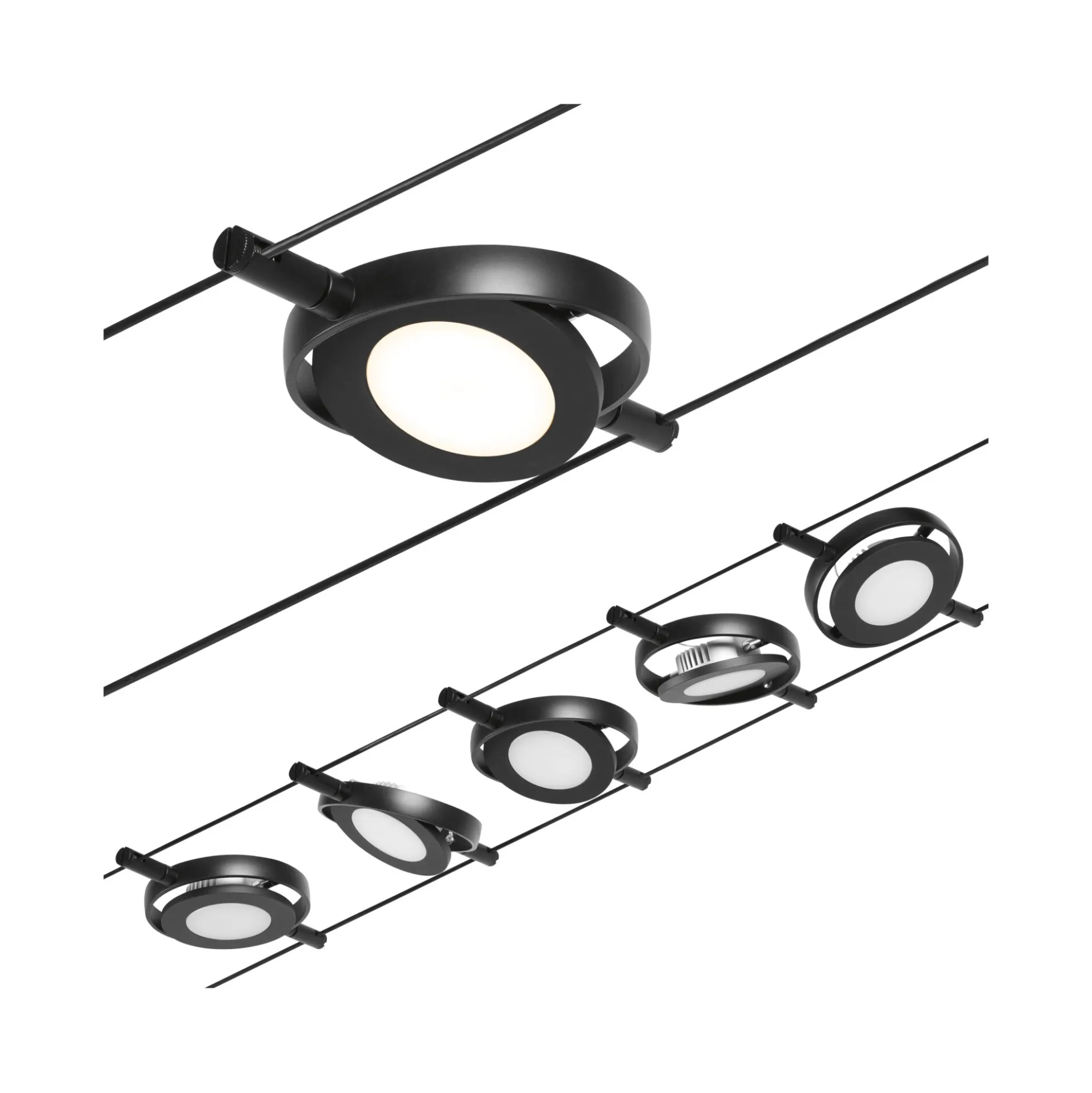 CorDuo LED Seilsystem - RoundMac Basisset