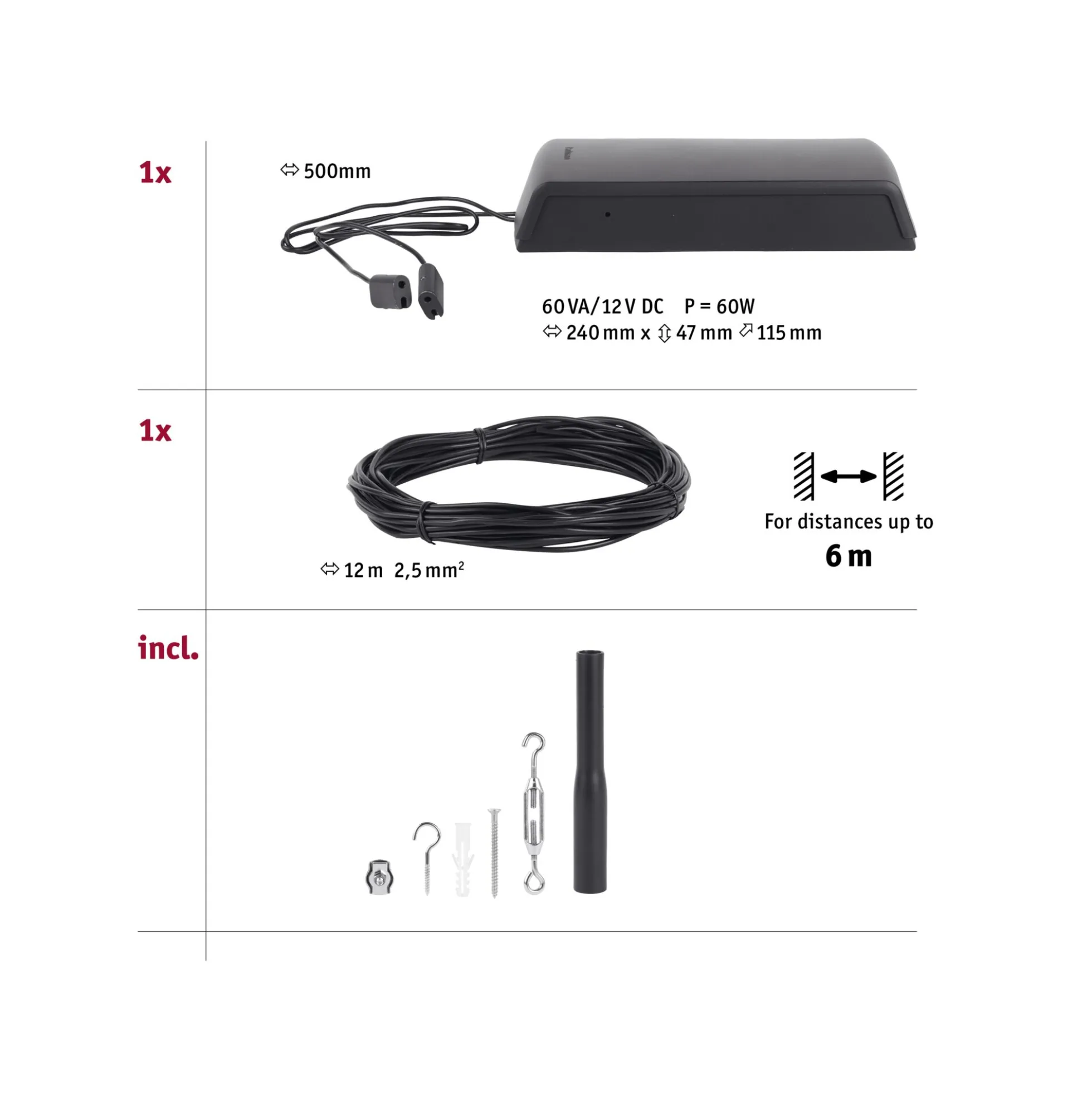 CorDuo Seilsystem - Basisset