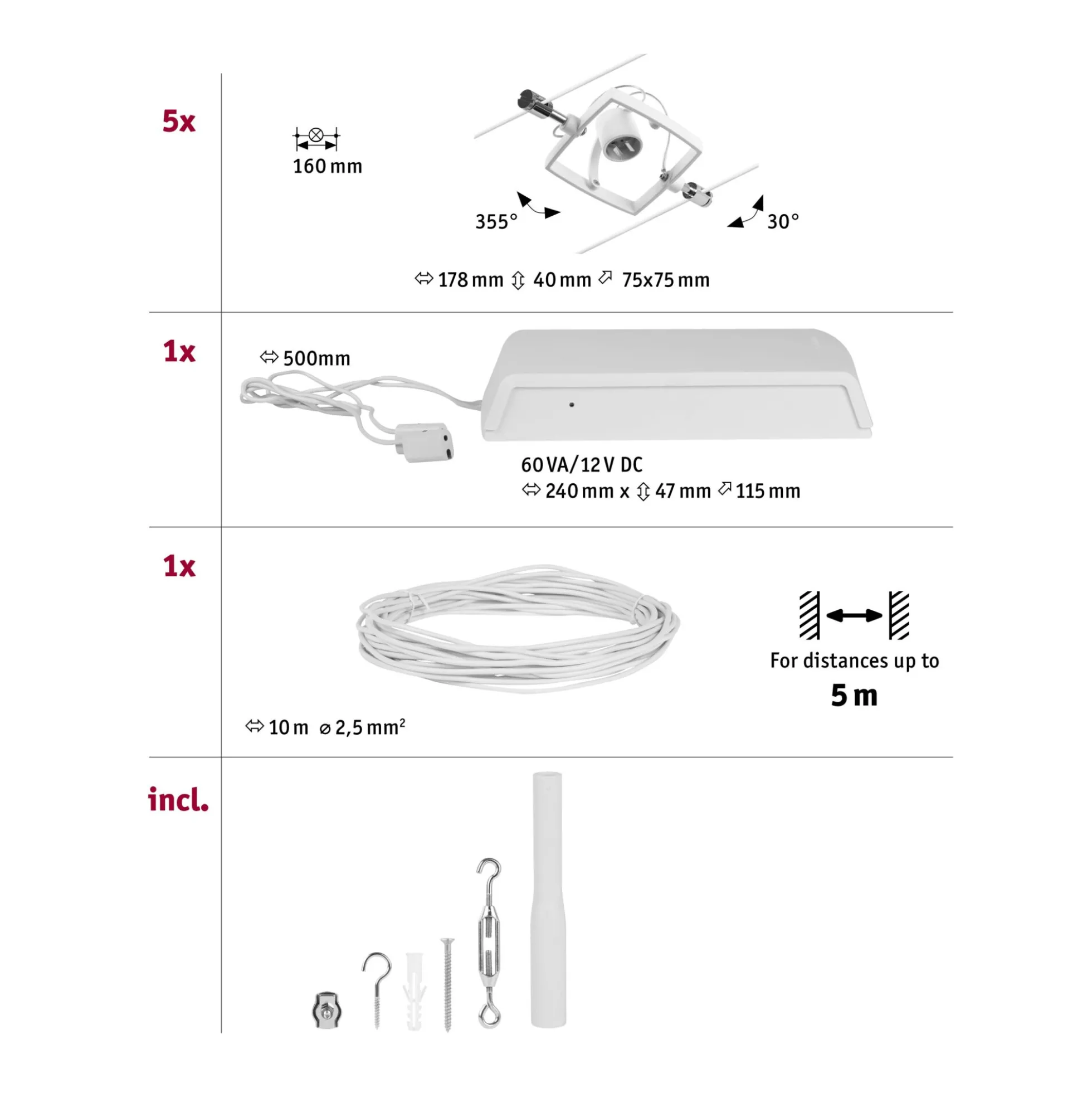 CorDuo Seilsystem - Mac II Basisset