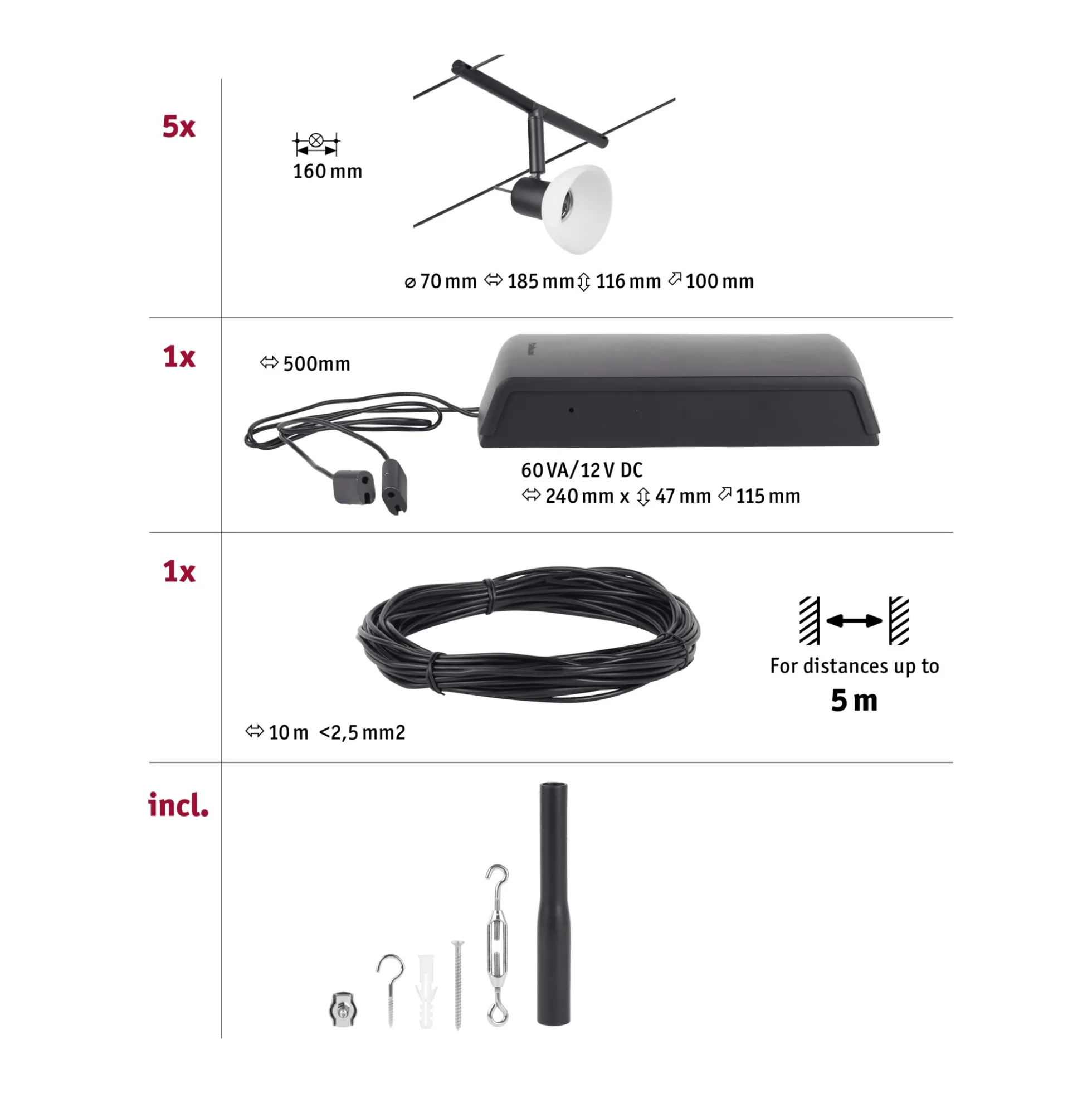 CorDuo Seilsystem - Sheela Basisset
