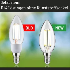 Efficient-Line Filament 230V - LED Kerze E14