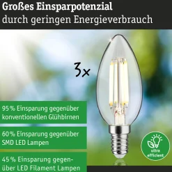Efficient-Line Filament 230V - LED Kerze E14