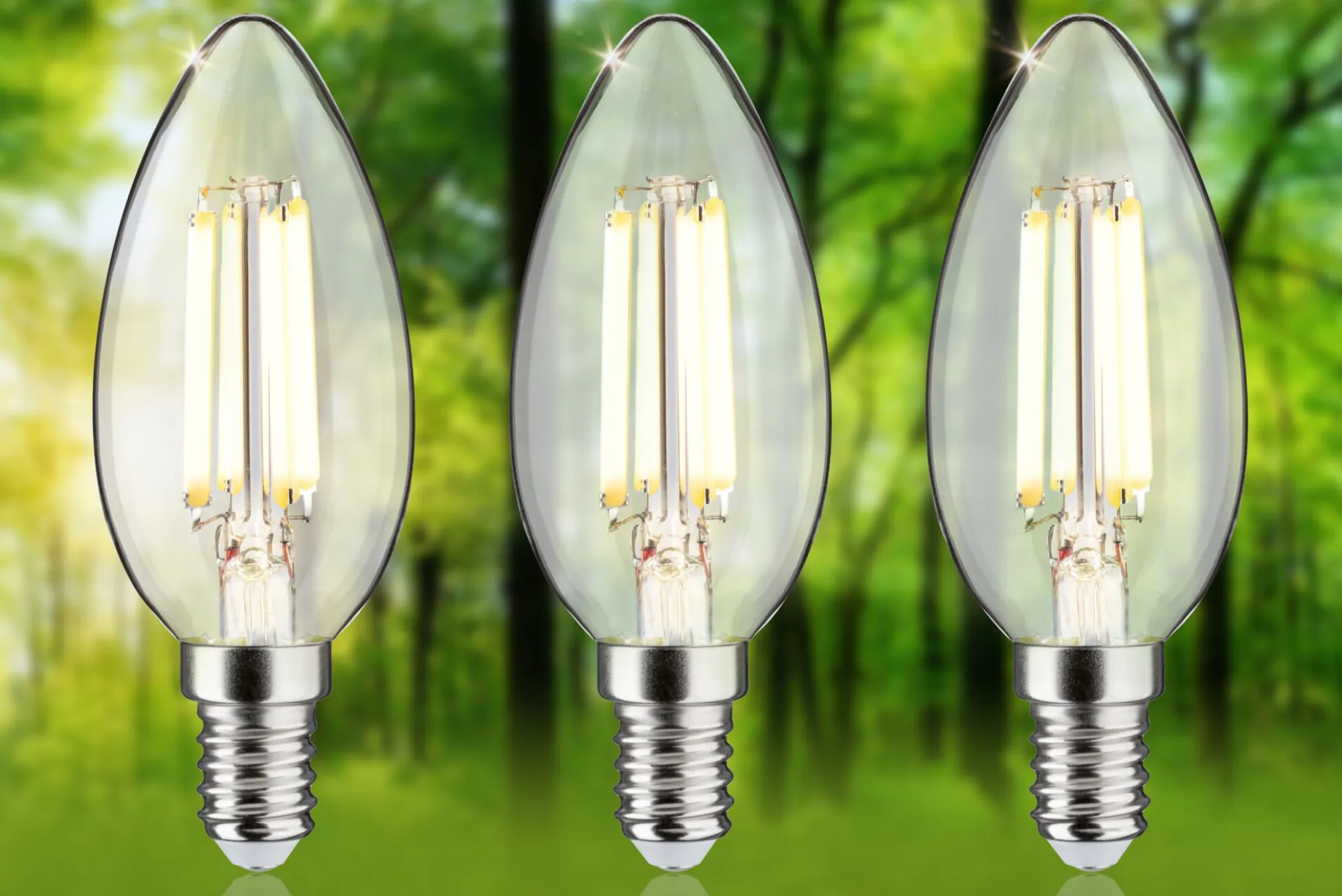 Efficient-Line Filament 230V - LED Kerze E14