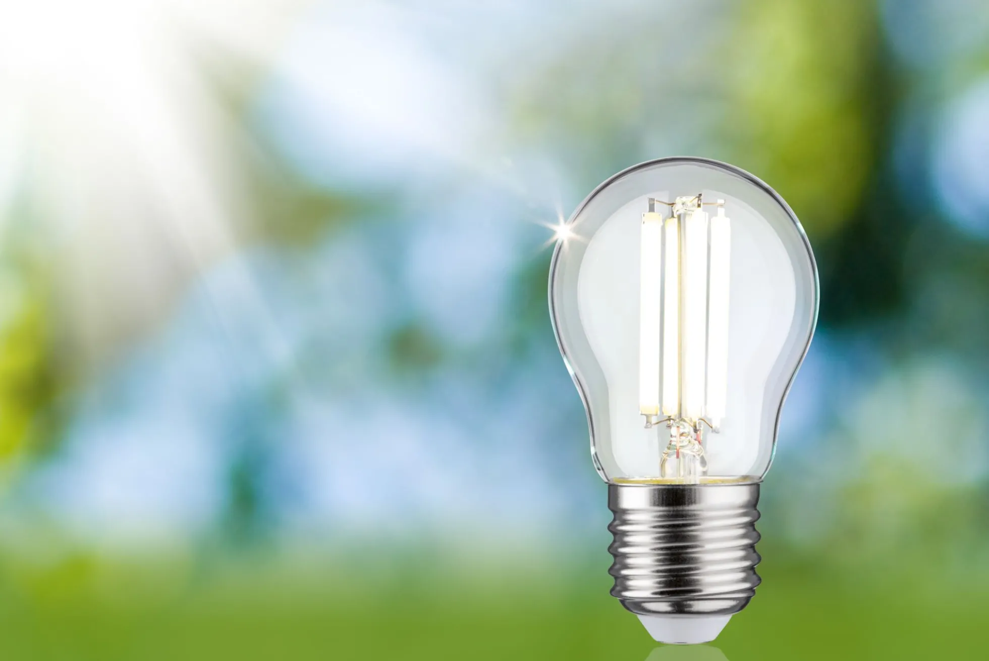 Efficient-Line Filament 230V - LED Tropfen 1er-Set 80mm