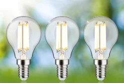 Efficient-Line Filament 230V - LED Tropfen 3er-Set 82mm