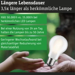 Efficient-Line Filament 230V - LED Birne Einzelleuchte
