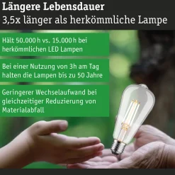 Efficient-Line Filament 230V - LED Kolben ST64 E27