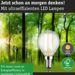 Efficient-Line Filament 230V - LED Tropfen 78mm