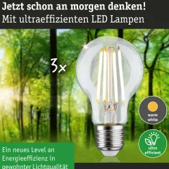 Efficient-Line Filament 230V - LED Birne 3er-Set