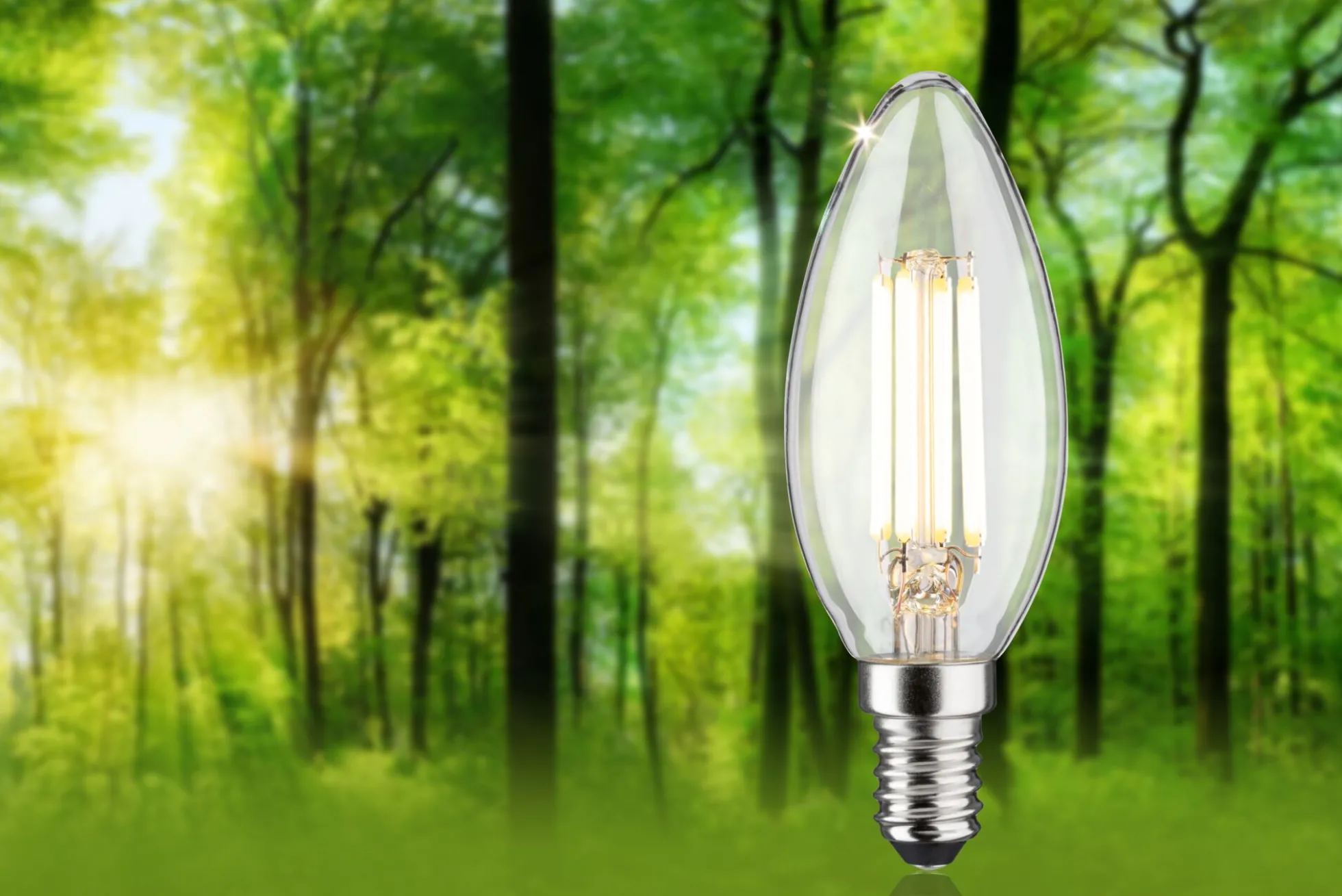Efficient-Line Filament 230V - LED Kerze E14