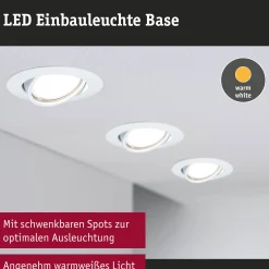 Einbauleuchte - Base Basisset schwenkbar