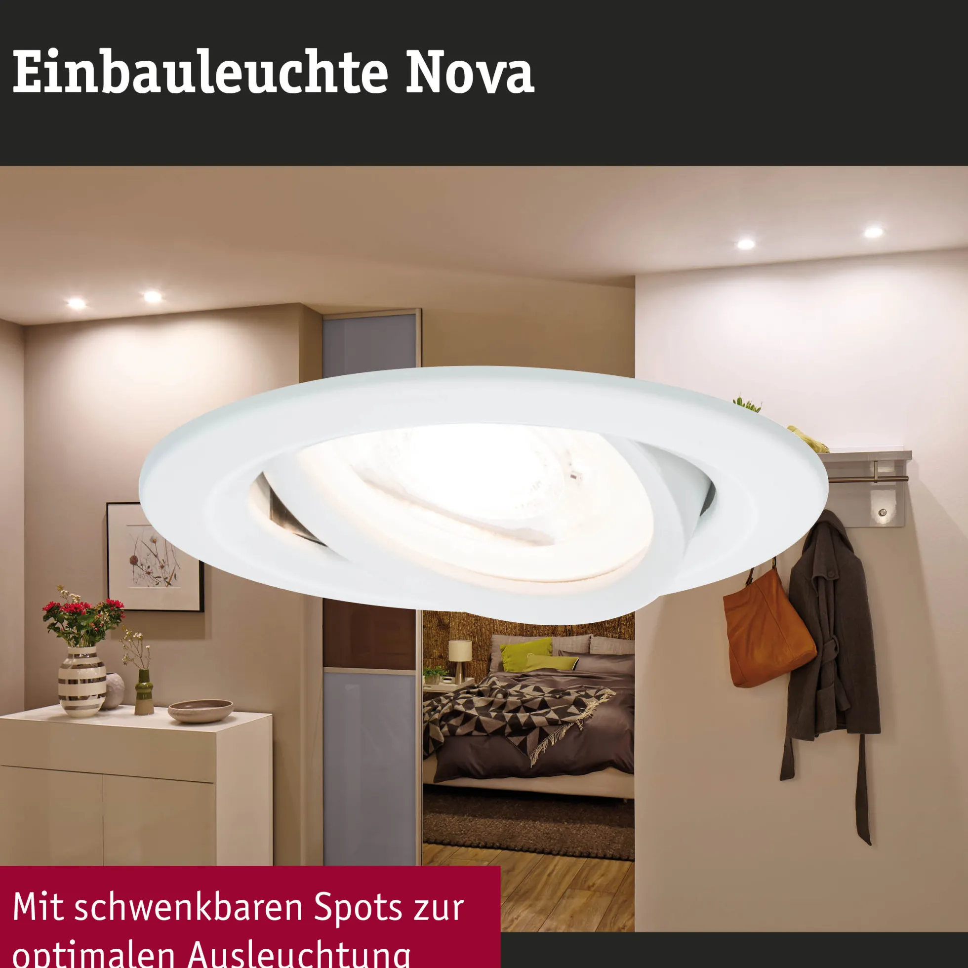 Einbauleuchte - Nova schwenkbar