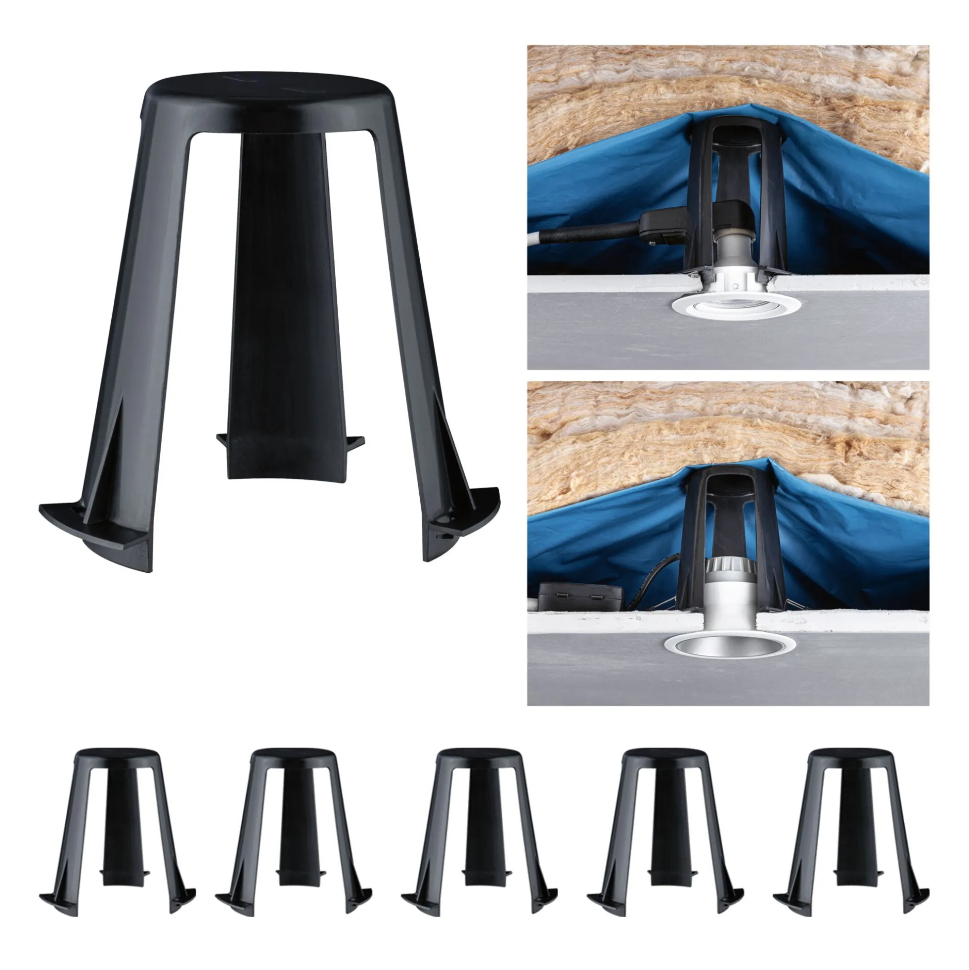 Einbauleuchten Zubehör - 5er-Set