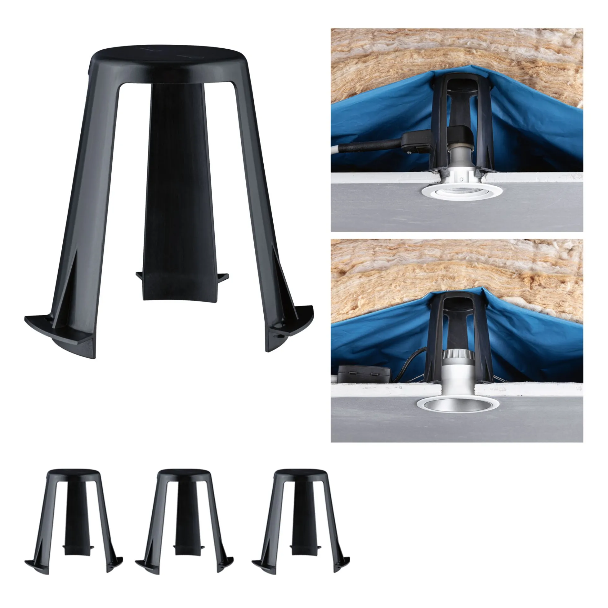 Einbauleuchten Zubehör - 3er-Set