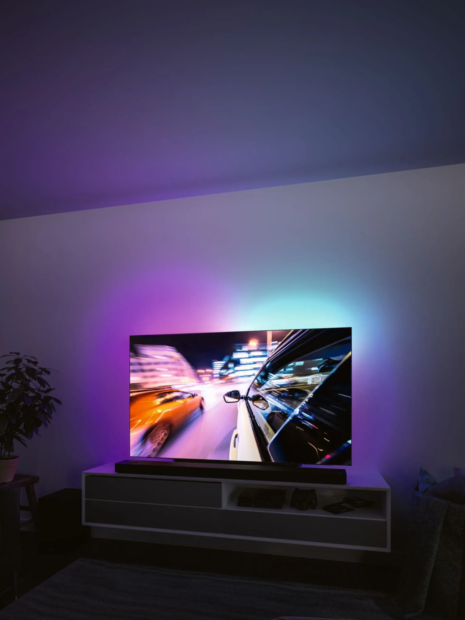 EntertainLED USB LED Strip - TV-Beleuchtung 75 Zoll