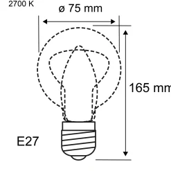 Fantastic Colors Edition LED Birne - Fantastic Colors Edition LED Birne E27 230V 470lm 5W 2700K dimmbar Dichroic