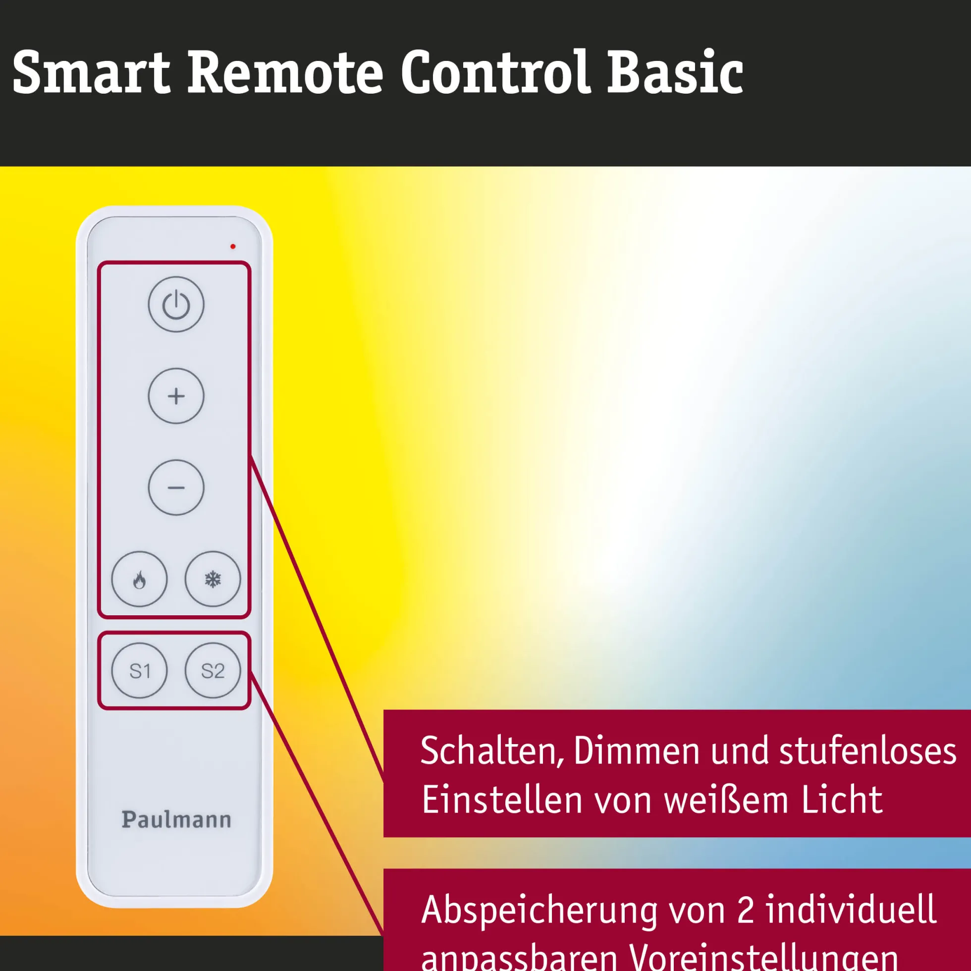 Fernbedienung Smart Home Zigbee 3.0 - Fernbedienung Smart Home Zigbee 3.0 Weiß