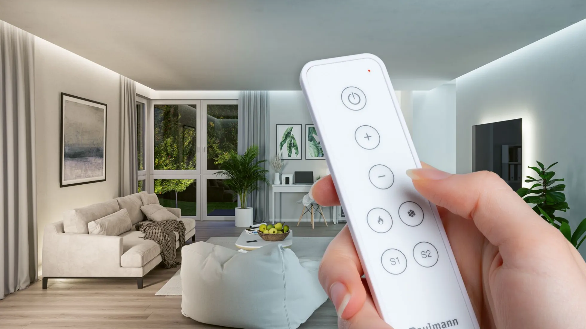 Fernbedienung Smart Home Zigbee 3.0 - Fernbedienung Smart Home Zigbee 3.0 Weiß