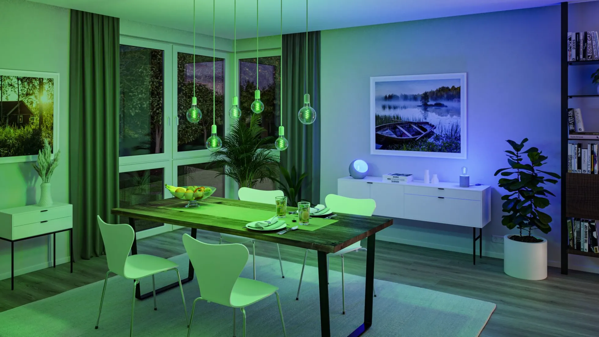 Filament 230V Smart Home Zigbee 3.0 - LED Kolben ST64 E27