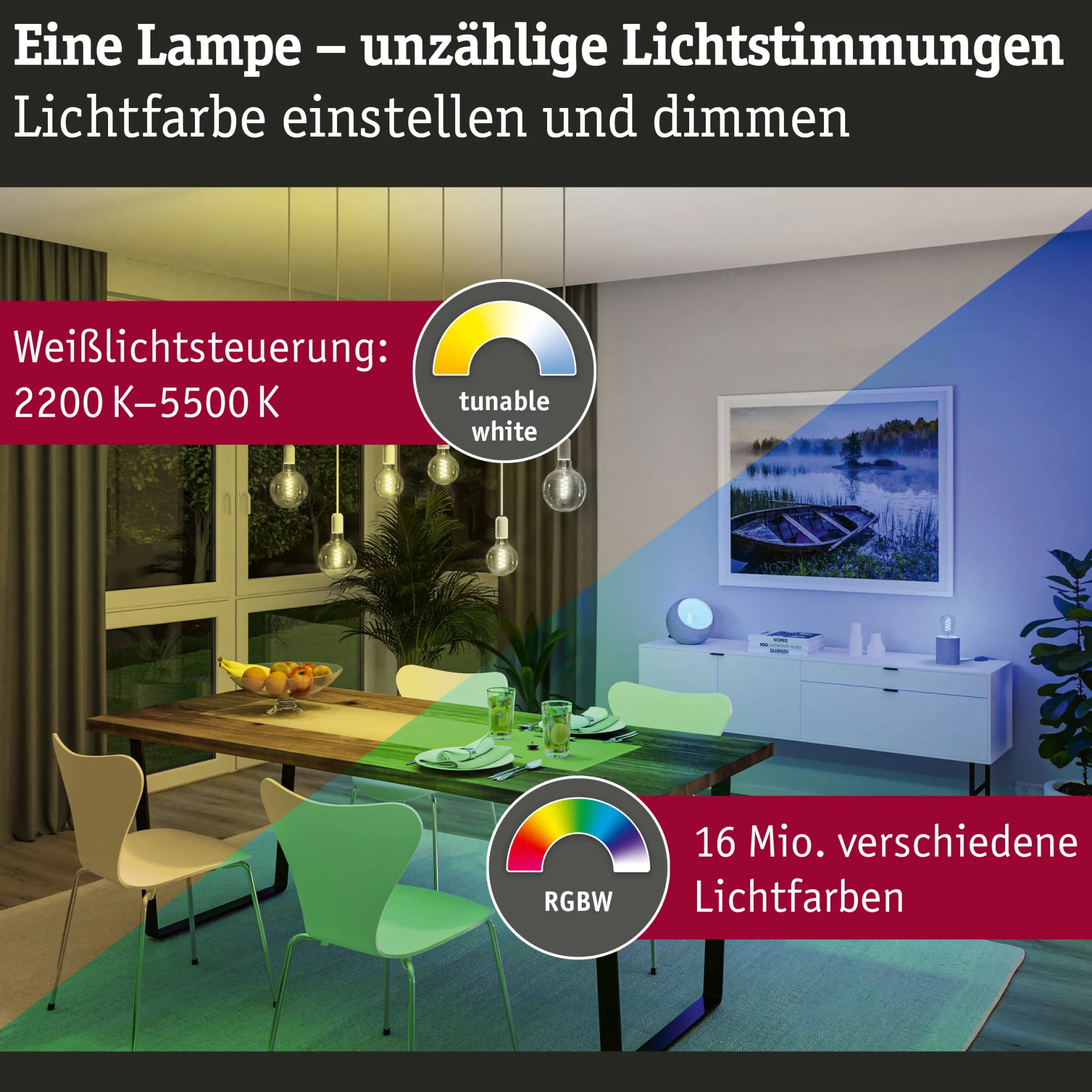 Filament 230V Smart Home Zigbee 3.0 - LED Globe G125 E27