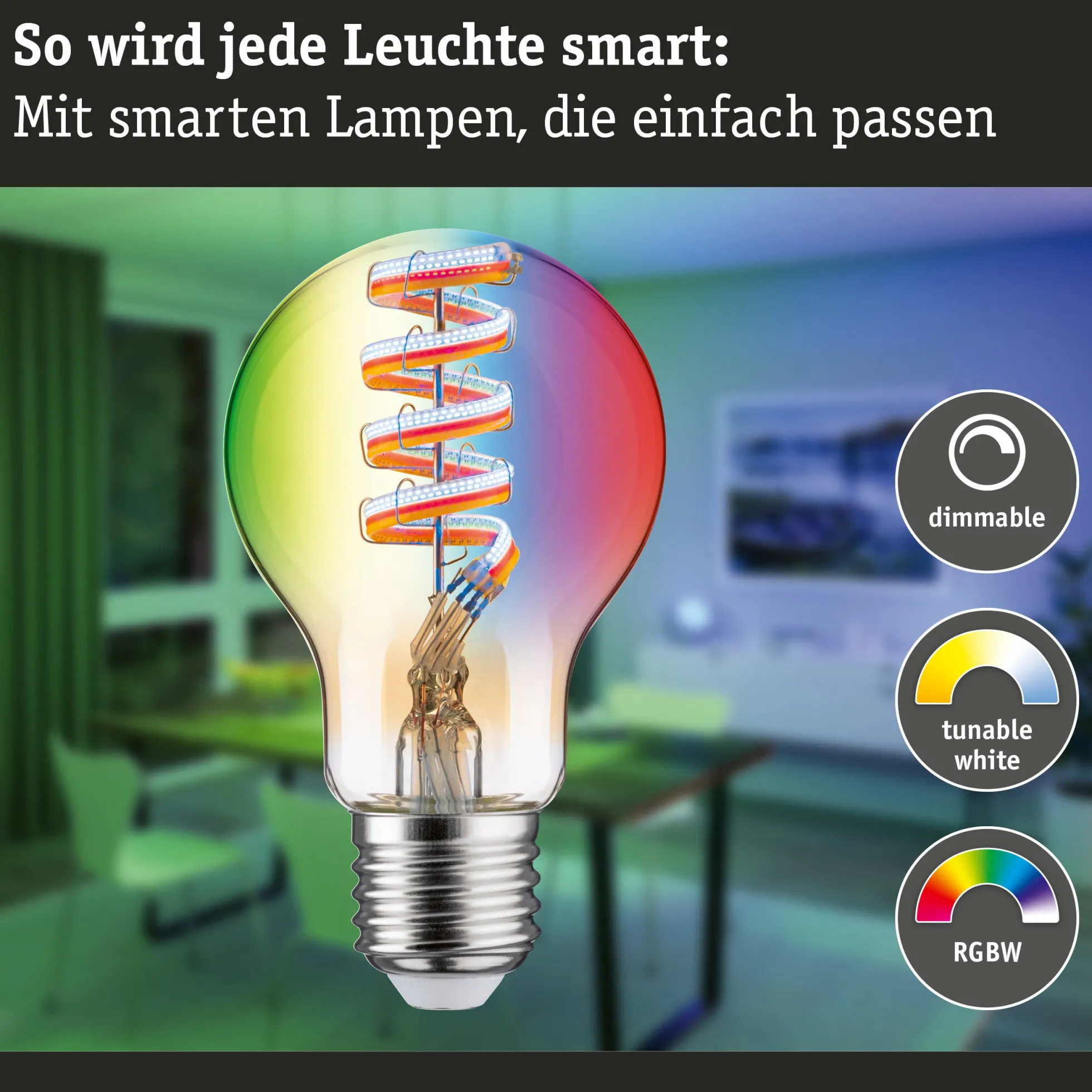 Filament 230V Smart Home Zigbee 3.0 - LED Birne E27