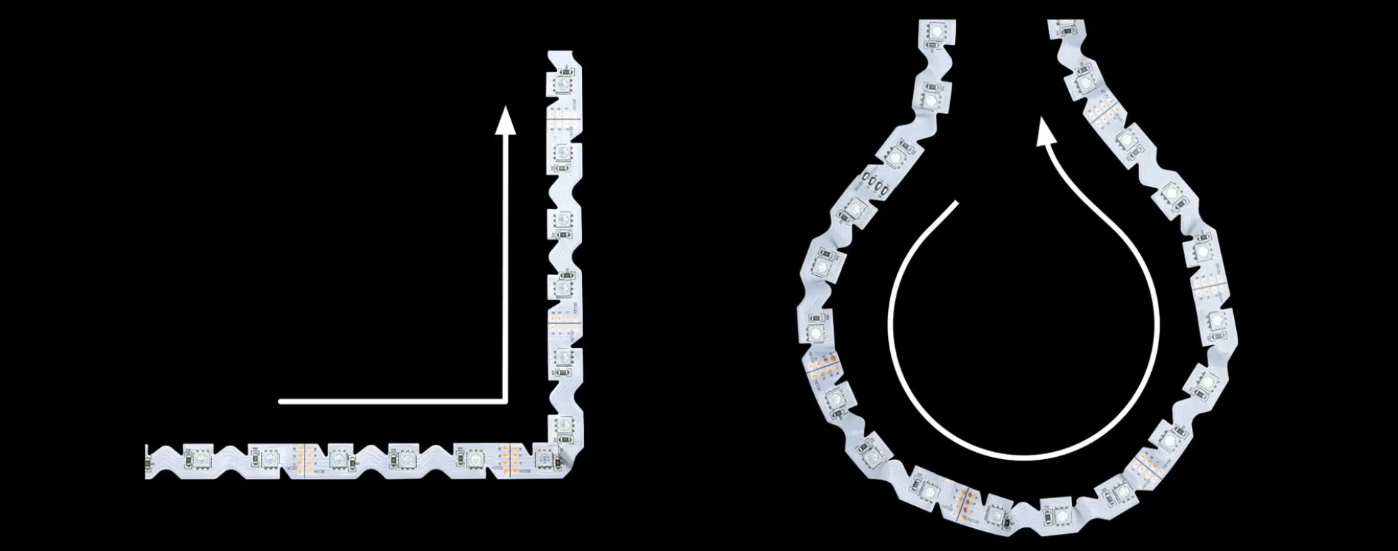 FlexLED LED Strip 3D - FlexLED LED Strip 3D 3m 19W 42 LEDs/m RGB 24VA