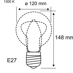 Grow Green Edition Filament 230V - LED Reflektor E27 PAR38