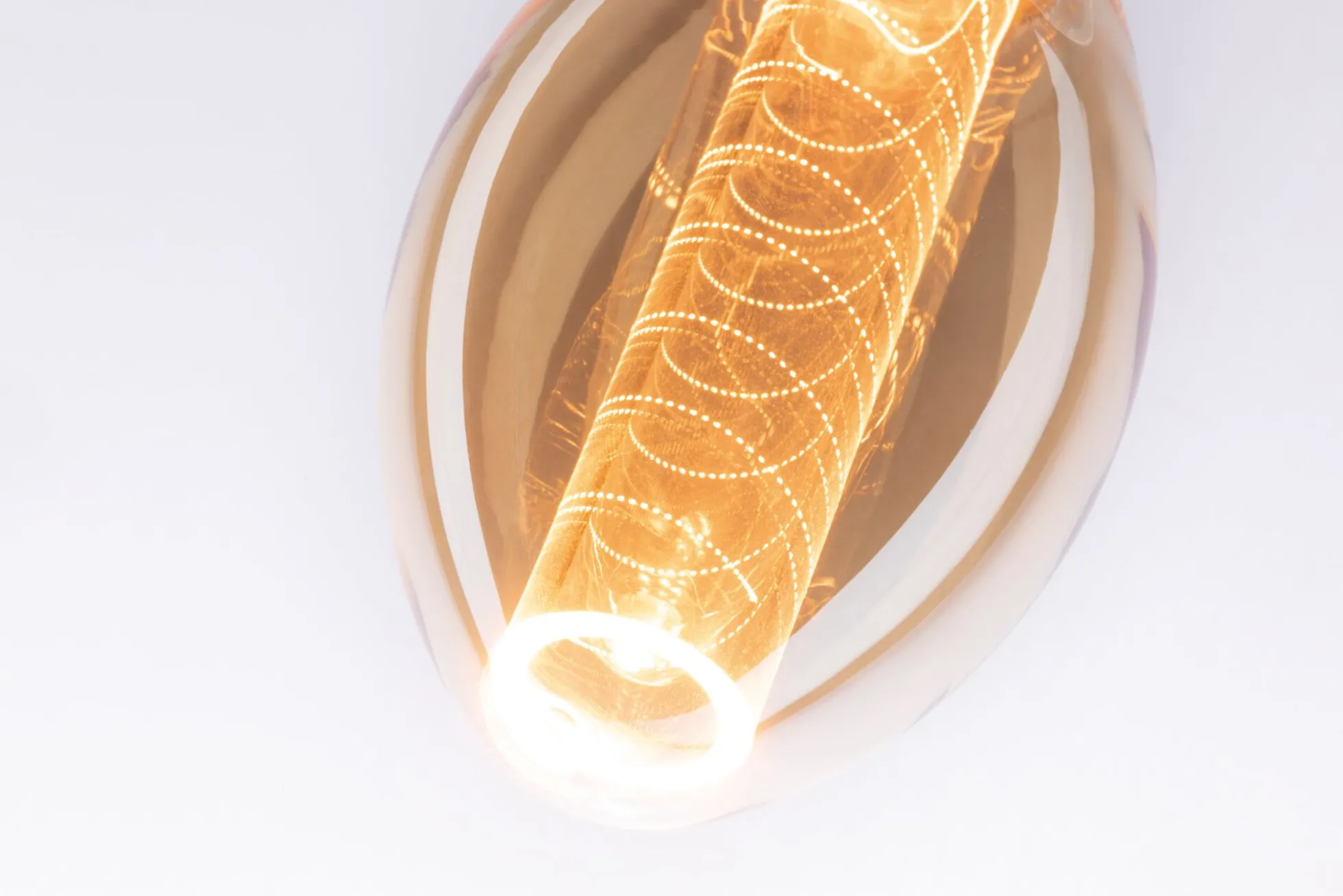 Inner Glow Edition LED Birne - Innenkolben Spiralmuster