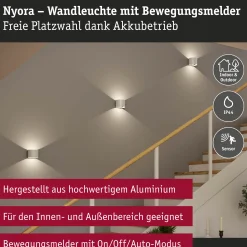 LED Akkuwandleuchte - Nyora
