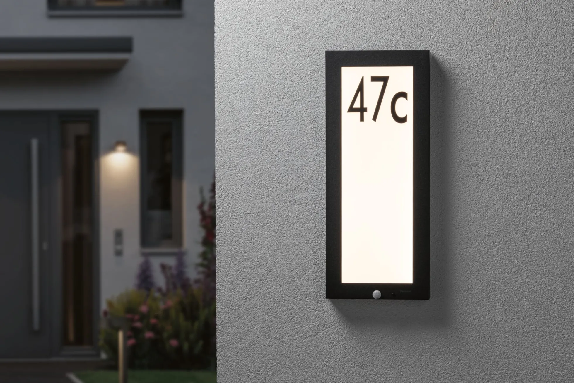 LED Außenpanel - Board Dämmerungsgesteuerter Bewegungsmelder (IR)