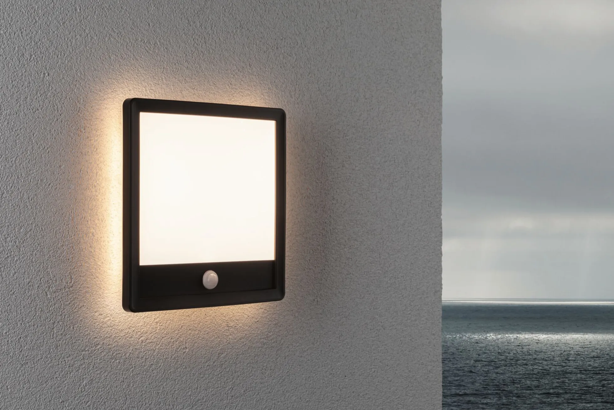 LED Außenpanel - Lamina Dämmerungsgesteuerter Bewegungsmelder (IR)