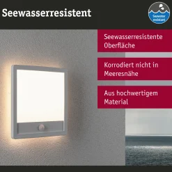 LED Außenpanel - Lamina Dämmerungsgesteuerter Bewegungsmelder (IR)