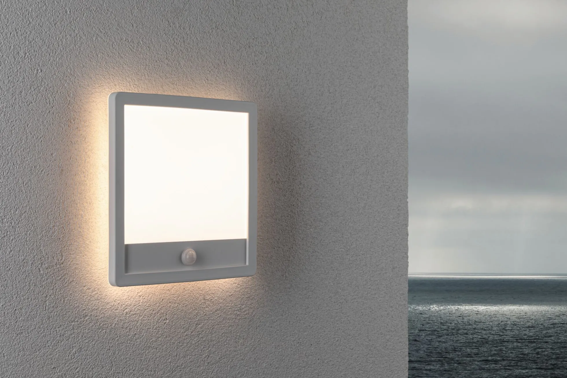 LED Außenpanel - Lamina Dämmerungsgesteuerter Bewegungsmelder (IR)
