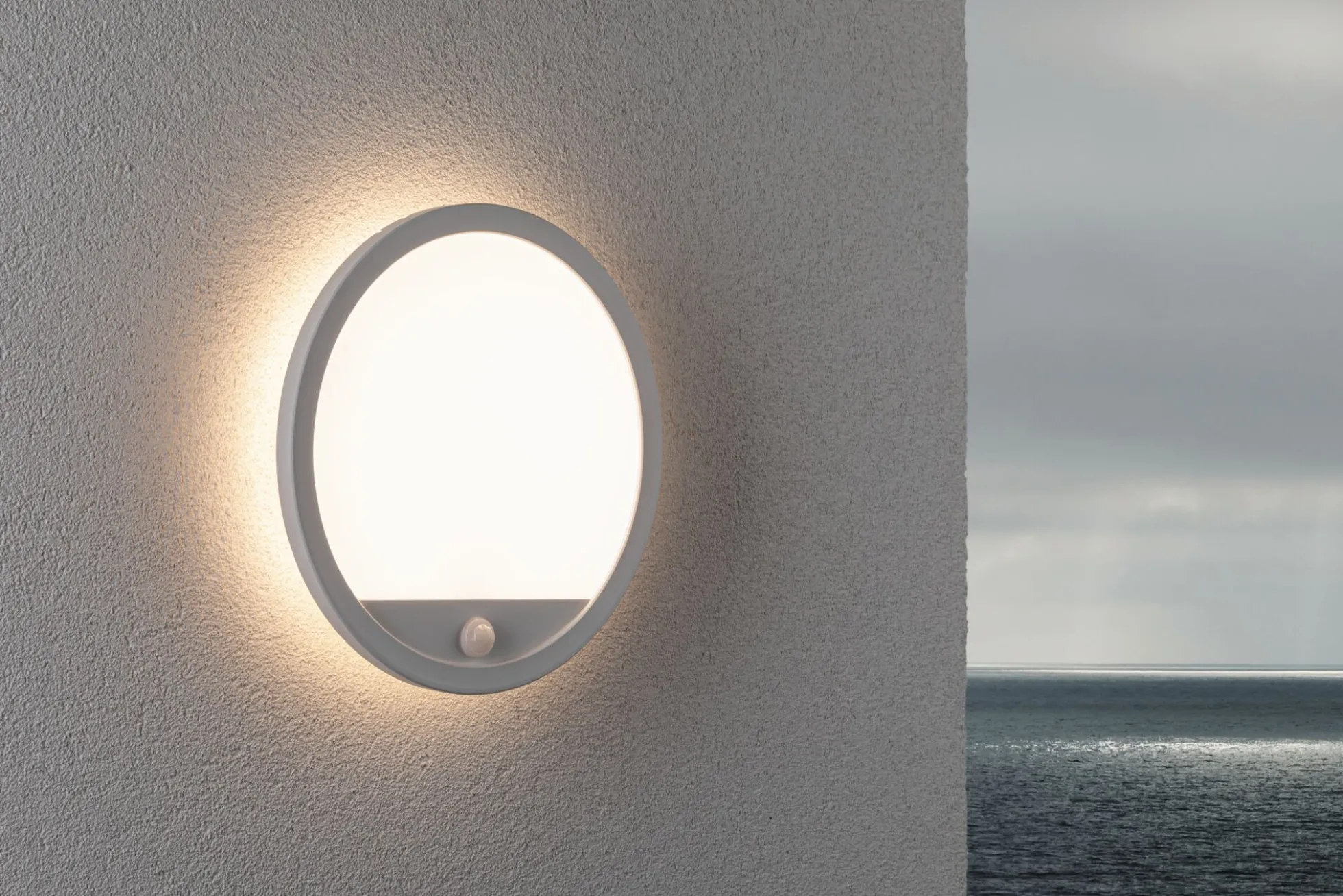 LED Außenpanel - Lamina Dämmerungsgesteuerter Bewegungsmelder (IR)