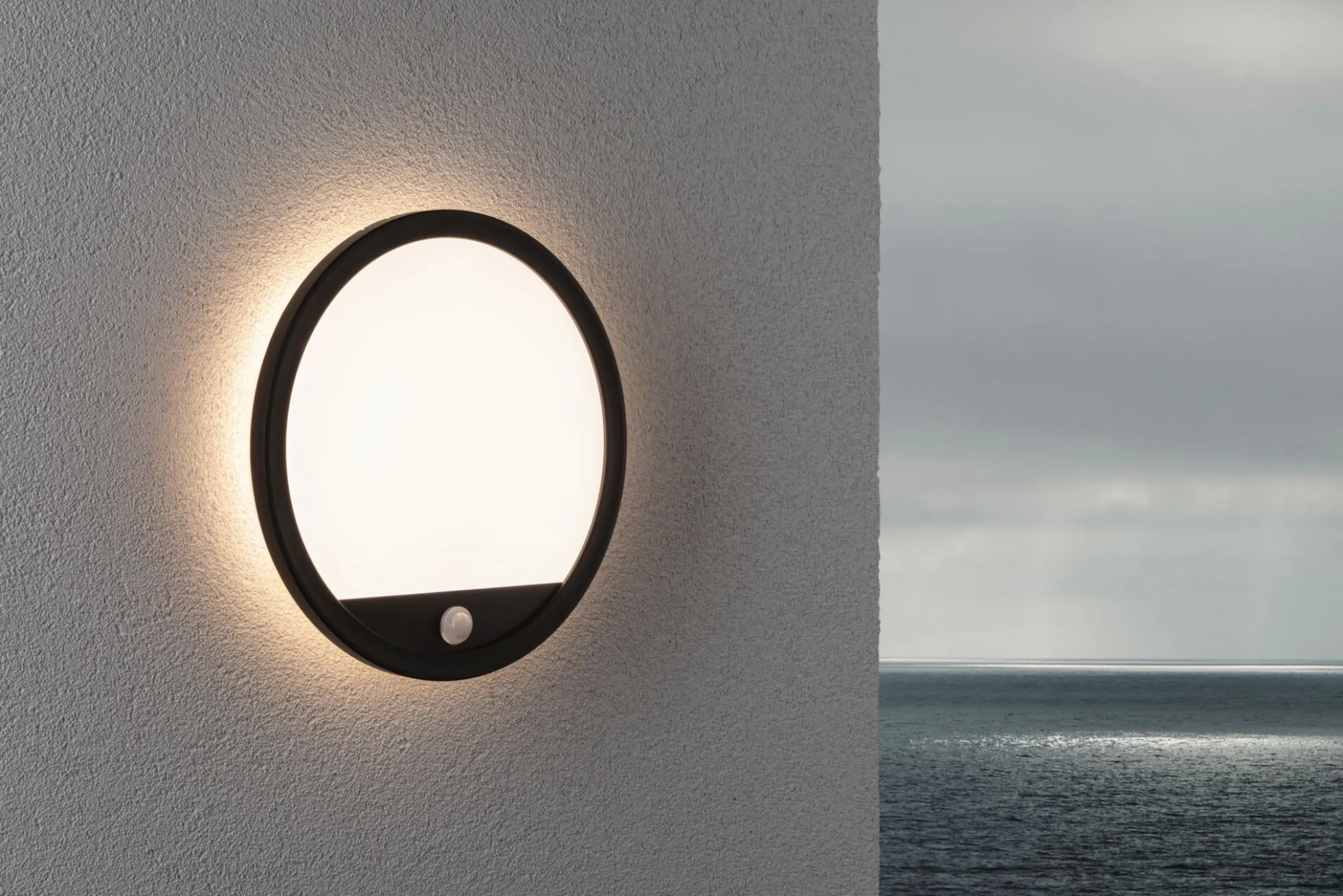 LED Außenpanel - Lamina Dämmerungsgesteuerter Bewegungsmelder (IR)