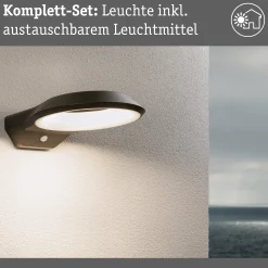 LED Außenwandleuchte - Anela