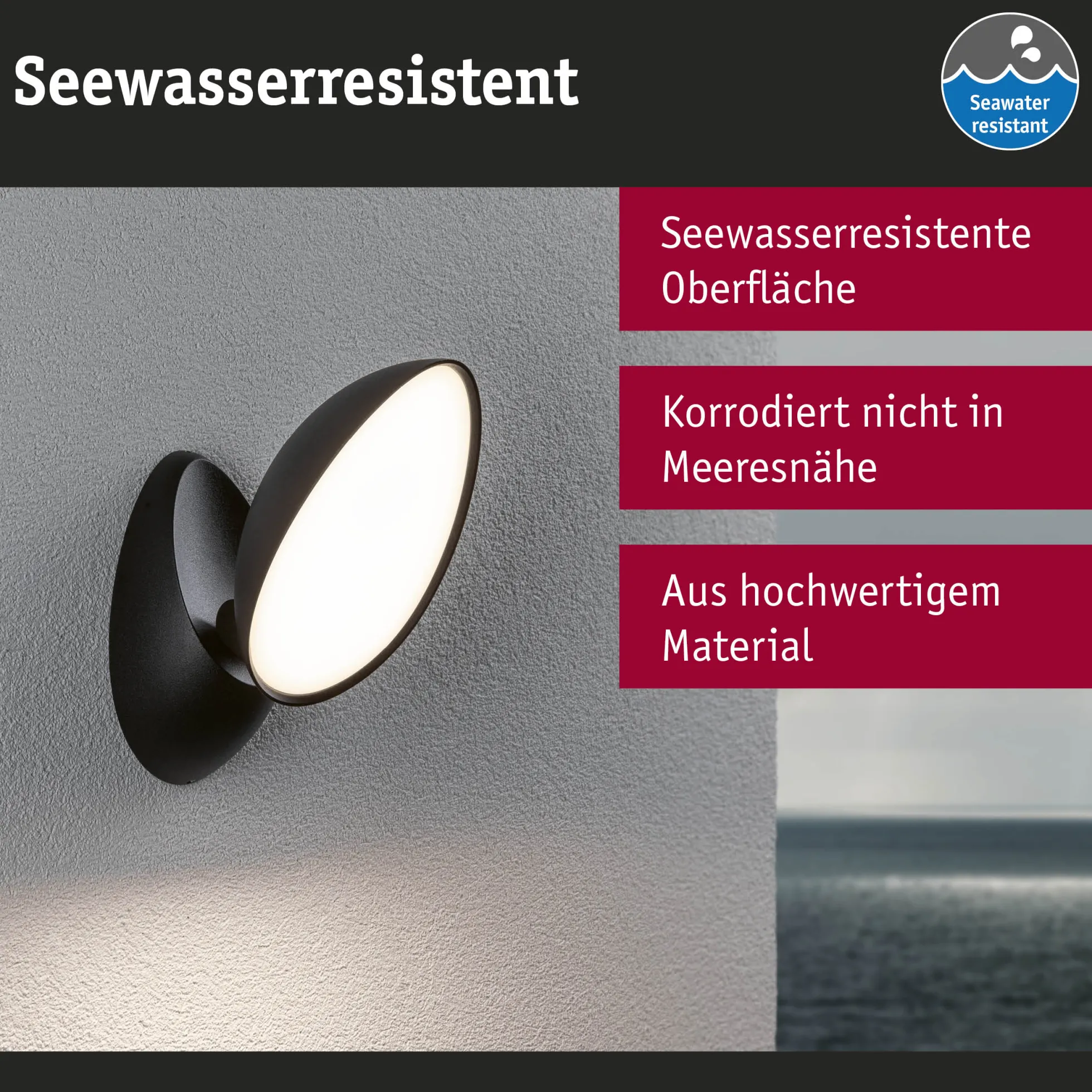 LED Außenwandleuchte - Batona