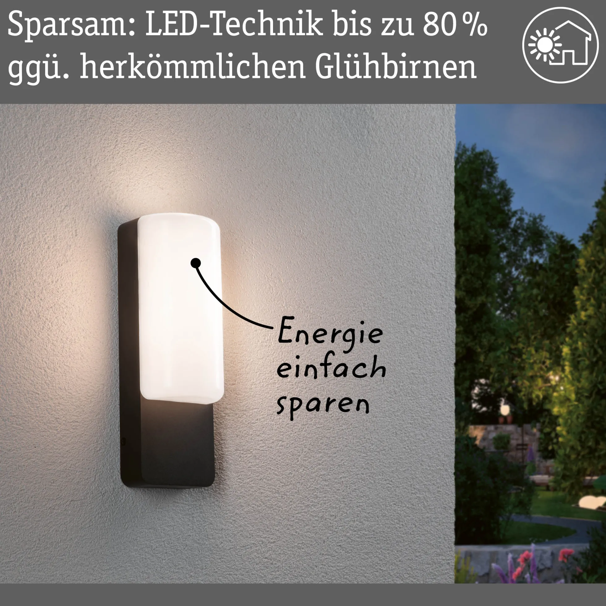 LED Außenwandleuchte - Bonnie
