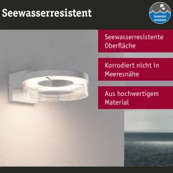 LED Außenwandleuchte - Capera Dämmerungsgesteuerter Bewegungsmelder (IR)