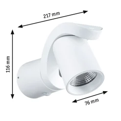 LED Außenwandleuchte - Cuff Dämmerungsgesteuerter Bewegungsmelder (IR)