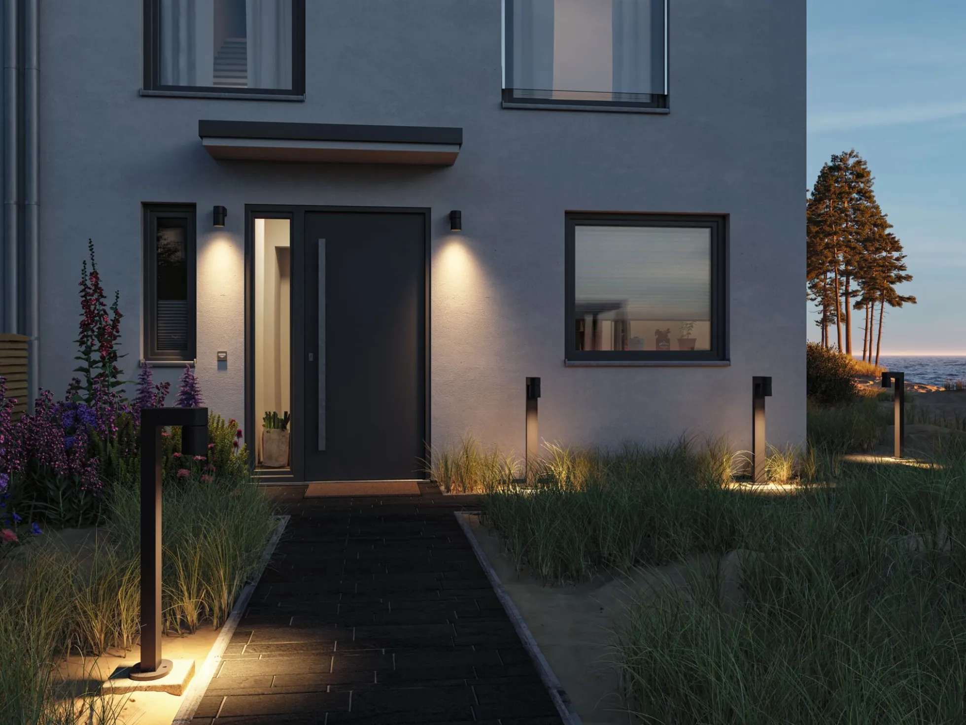 LED Außenwandleuchte - Kimu