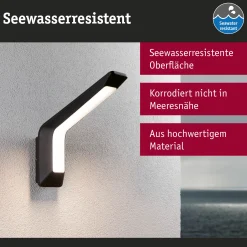 LED Außenwandleuchte - Merano Dämmerungsgesteuerter Bewegungsmelder (HF)