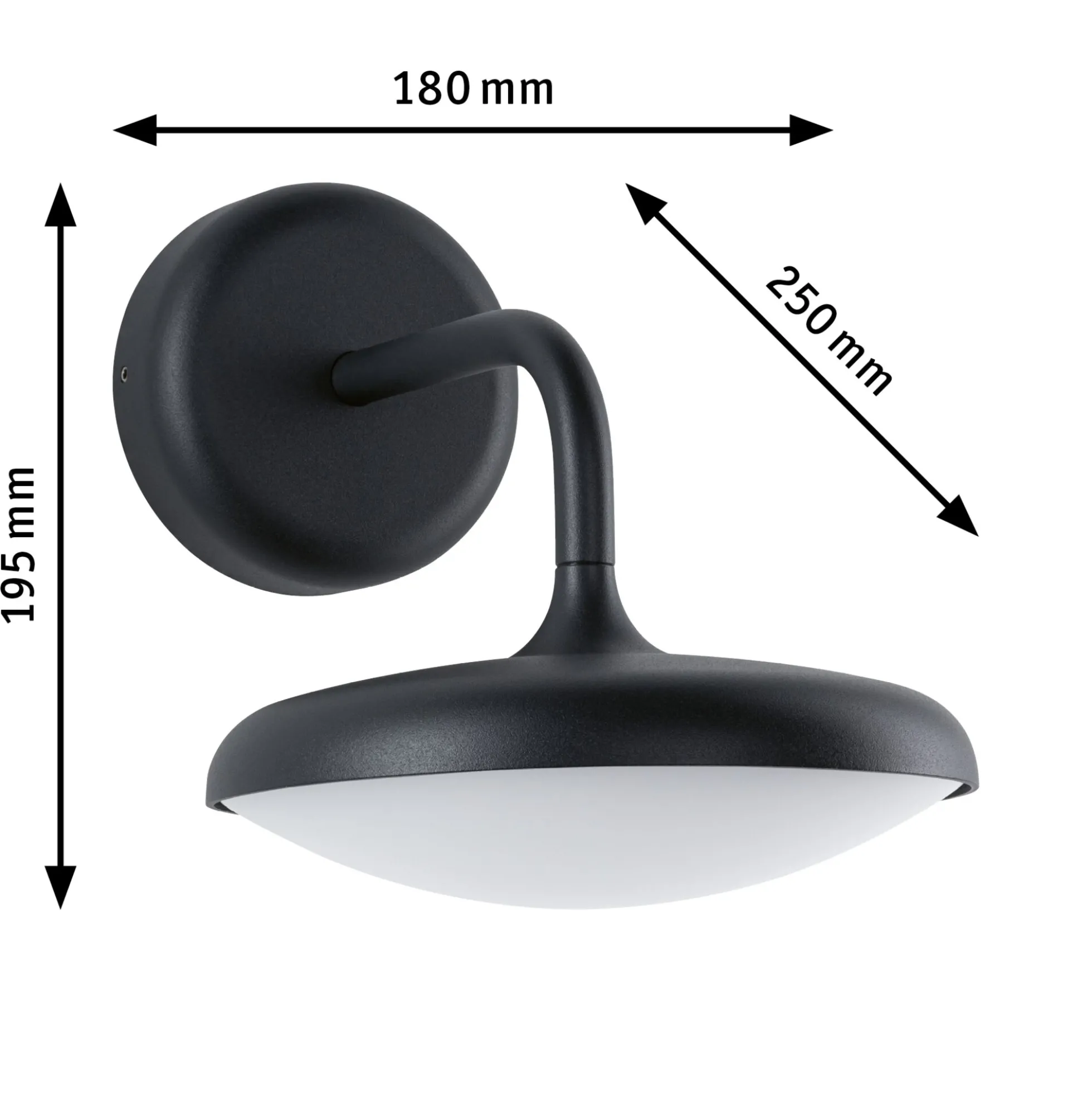 LED Außenwandleuchte - Nostro seewasserresistent