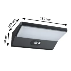 LED Außenwandleuchte - Ronea Dämmerungsgesteuerter Bewegungsmelder (IR)