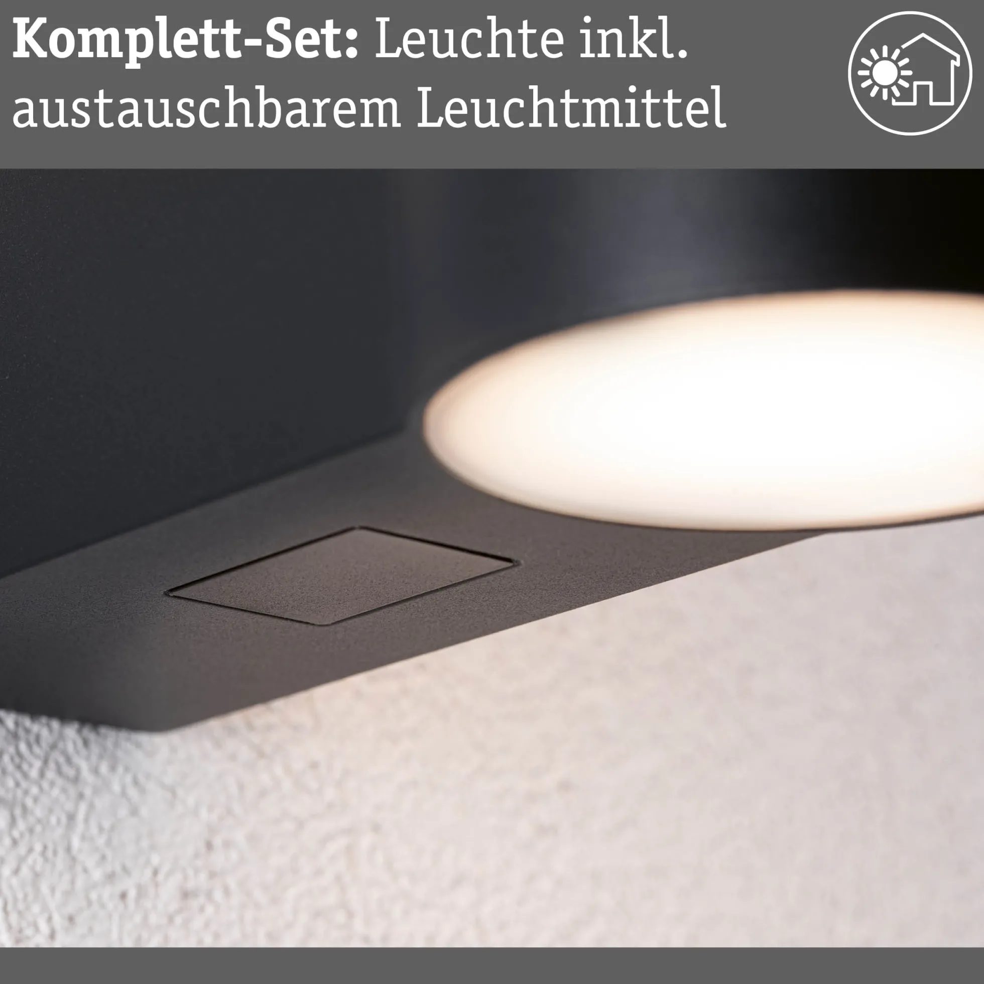 LED Außenwandleuchte - Sienna Dämmerungsgesteuerter Bewegungsmelder (HF) seewasserresistent